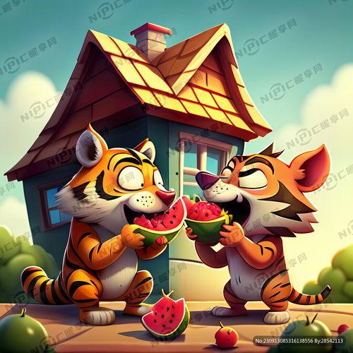 吃瓜老虎漫画免费阅读,揭秘幕后故事，免费阅读带你领略幽默魅力