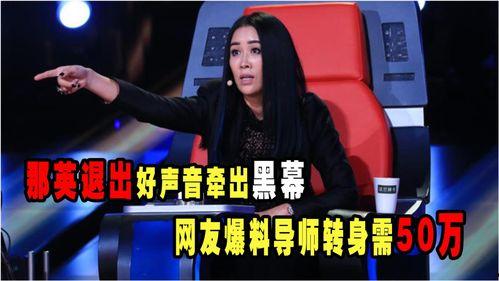 好声音老师爆料视频